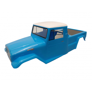 BOLHA ROCK CRAWLER E MONSTER  PICK-UP BANDEIRANTE 63 JÁ PINTADA  AZUL LHP 0965 AZ